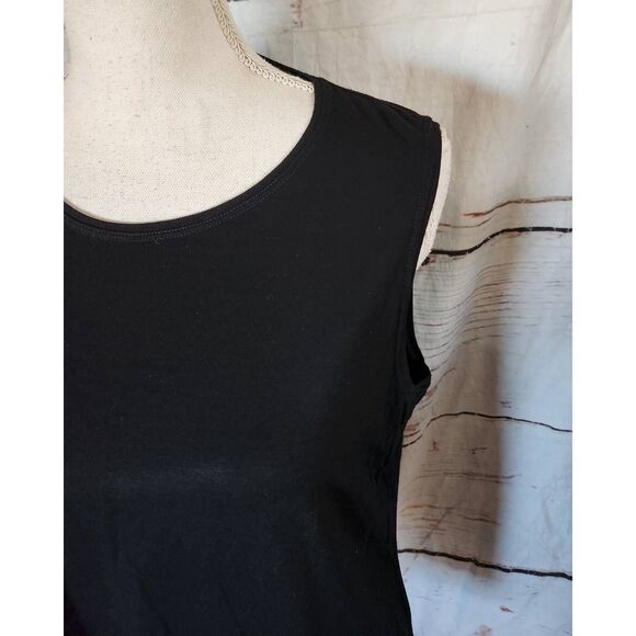 Eileen Fisher Viscose Blend Tunic Length Tank Size Large - Picture 4 of 6
